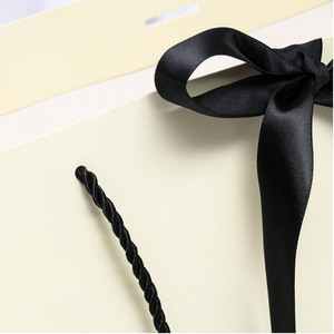 Biểu tượng tùy chỉnh Tote handmade Túi giấy tùy chọn xử lý dày nhiều lớp giấy mua sắm túi - Product Image 5