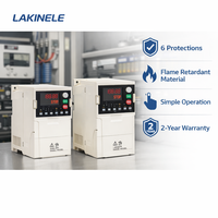 Variateur de fréquence (VFD) 0,75 kW 1 CV 220 V, entraînement AC à conception monotube, convertisseur de fréquence professionnel (VSD) pour moteurs à induction