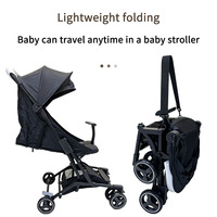 Poussette compacte JXB S900 pour avion, légère et pliable, idéale pour les cabines d'avion
