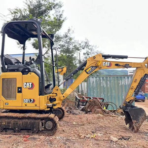 Excavatrice Cat301.7 d'occasion, modèle 2021, 1,7 tonne, marque américaine, moteur et boîte de vitesses de haute qualité, PLC - Product Image 3