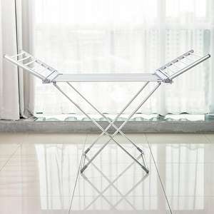 Sèche-linge électrique autoportant avec chauffage Porte-<span class=keywords><strong>serviettes</strong></span> modernes en acier et aluminium pour linge à usage d'appartement - Product Image 4