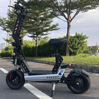 Scooter électrique pour femmes, filles et hommes, mode 13 pouces, double moteur, câble entièrement étanche, batterie au lithium 60V 35AH, 80-100 km/h, OEM ODM