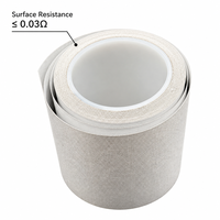Ruban de blindage EMI RFI haute performance avec particules conductrices adhésives pour matériau d'emballage électronique dissipateur d'électricité statique