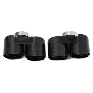 Tubo de Escape de Fibra de Carbono para Automóvil, Punta de Silenciador para <span class=keywords><strong>bmw</strong></span> G20 G21 G22 G26 320i 325i 330i 340i 330e 420i 425i 430i - Product Image 2
