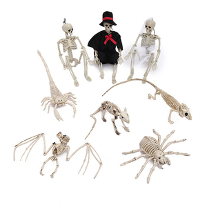 <span class=keywords><strong>Esqueleto</strong></span> realista <span class=keywords><strong>de</strong></span> araña <span class=keywords><strong>de</strong></span> murciélago Animal <span class=keywords><strong>de</strong></span> 9 pulgadas, 10 pulgadas y 11 pulgadas para decoración <span class=keywords><strong>de</strong></span> Halloween - Product Image 1