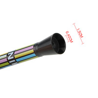 Antenne de voiture courte de 3 pouces en alliage d'aluminium, motif drapeau, antenne de toit pour MINI Cooper, remplacement universel à fixation par vis