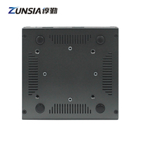 Usine Zunsia Celeron J1900 Atom E3845 Nano Mini PC 6 Lan 1 * COM RS232 DDR3 8GB X86 routeur industriel Pfsense pare-feu Mini PC
