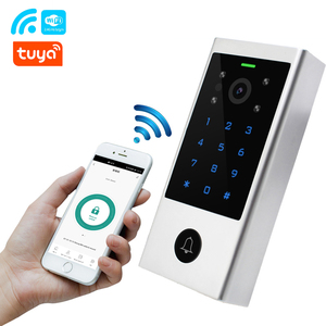 Controlador inteligente TTLock, <span class=keywords><strong>Wifi</strong></span>, aplicación Tuya, desbloqueo sin llave, teclado Digital independiente, sistema de Control de acceso de puerta RFID - Product Image 3