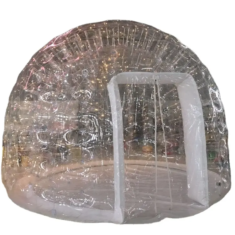 Tenda gonfiabile della bolla trasparente della cupola trasparente dell'igloo di prezzi di fabbrica/tenda gonfiabile trasparente gigante della cupola della bolla di evento all'aperto