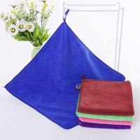 Usine OEM Vente en gros Microfibre LOGO personnalisé Main Visage Gym Sport Petite serviette carrée Multi-size Fenêtre Lavage de sol Serviettes de séchage