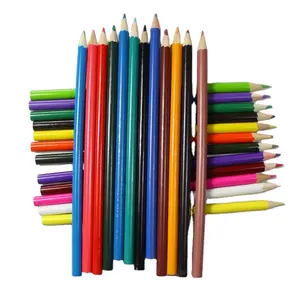 Unionpromo 선전용 선물 주문 24 색깔 나무로 되는 연필 세트