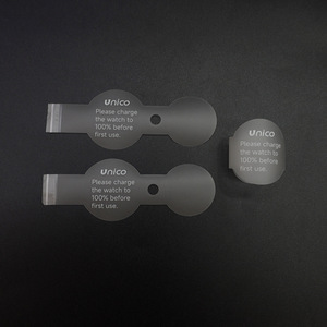 Sac de rangement pour montre connectée Unico, en plastique, avec fermeture éclair, étanche, avec impression UV, pour protection et présentation - Product Image 2
