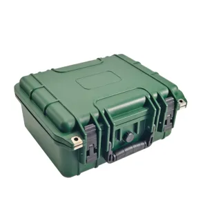 하드 플라스틱 보호 맞춤형 하드 플라스틱 멀티 도구 상자, 가방 IP67 블랙 방수 하드 플라스틱 도구 케이스 (폼 포함)