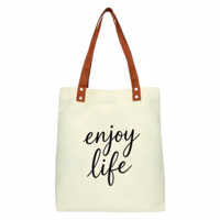 Sac fourre-tout personnalisé OEM, sac fourre-tout en toile, sacs de shopping, compartiment rembourré pour ordinateur portable, fente latérale pour bouteille d'eau, sacs fourre-tout pour femmes