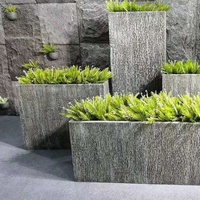 Jardinières Simples en Fibre de Verre de Haute Qualité pour Intérieur et Extérieur