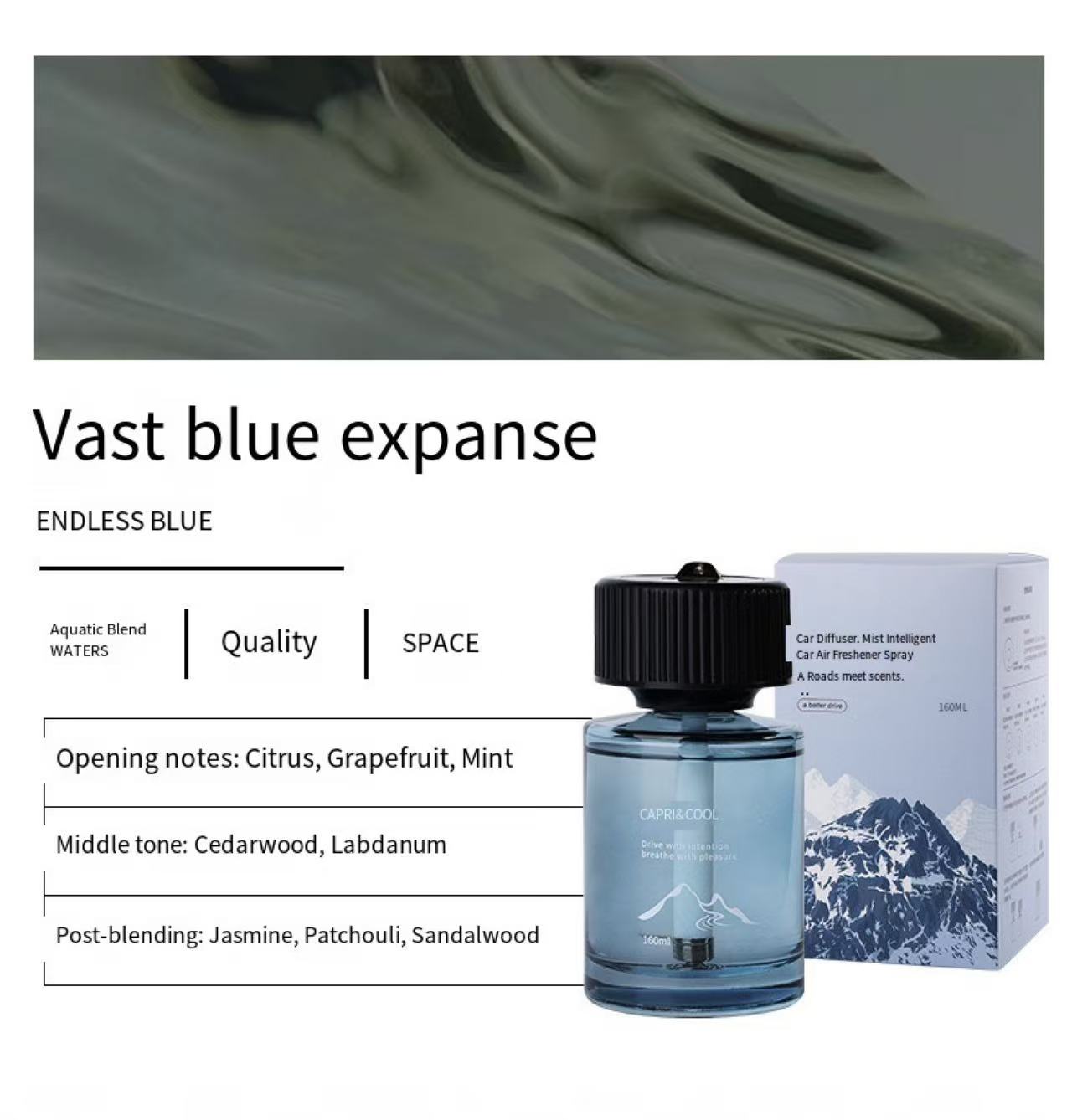 Vasta extensión azul