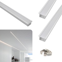 Échantillon Gratuit Bande Lumineuse LED en Alliage d'Aluminium 2015A 27*15MM Anodisée Profil en T Encastré DC 12V pour Éclairage de Meuble