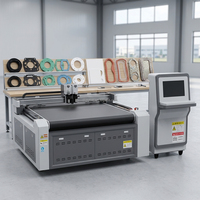 Máquina de Corte Oscilante CNC para Láminas de Neopreno, Juntas de Goma, Almohadillas de Espuma, Cortadora Digital de Precisión