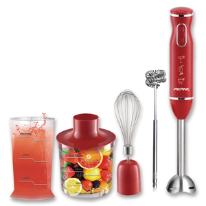 AKANE Juego De <span class=keywords><strong>Batidora</strong></span> 800W Potencia 4 Cuchillas Diseño <span class=keywords><strong>Dos</strong></span> Interruptores Fácil De Limpiar Compacto Multiuso Para Jugos Y Huevos - Product Image 4
