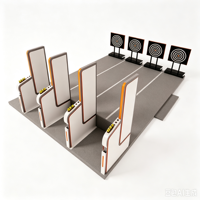 Simulateur de tir à l'arc interactif numérique pour jeux sportifs, machine de jeu d'amusement et de divertissement en salle pour parcs colorés