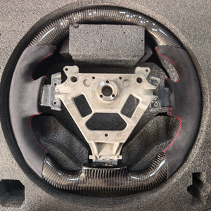 Volant de direction en Alcantara pour <span class=keywords><strong>Nissan</strong></span> 350Z Z33 <span class=keywords><strong>370Z</strong></span> Z34 et accessoires en fibre de carbone pour Infiniti G35 - Product Image 6