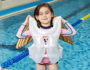 سلامة المياه التدريب سترة نجاة الملاك أجنحة نمط Pvc نفخ السباحة سترة - Product Image 2