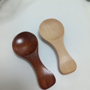 <span class=keywords><strong>Confiture</strong></span> Condiments Assaisonnement Miel Café Thé Lait En Poudre Petite Cuillère À Sel En Bois Mini Cuillère En Bois avec Manche Court pour Petits Bocaux - Product Image 6