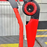 Machine de lavage de voitures intelligente sans contact, contrôlée par application, équipement de nettoyage automatique de voitures robotisé