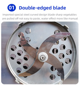 Đa chức năng Trung Quốc bán buôn Rau Cutter vắt tay Rau Shredder Cutter Chopper Slicer cắt Ớt cắt máy - Product Image 4