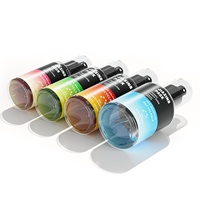 Emballage cosmétique de luxe corps en plastique flacon pulvérisateur brumeux bouteille lotion toner avec pompe de pulvérisation de brouillard pour emballage de soins de la peau
