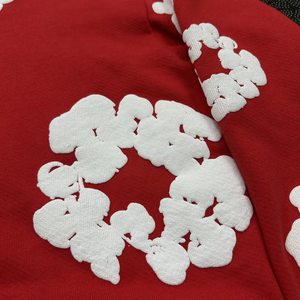 Sweat-shirt à capuche et pantalon en coton lourd pour homme, style vintage, broderie, Vvs Spider Hoodie 1.1 - Product Image 1