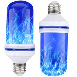 Bombilla LED con Efecto de Llama Cilíndrica en Movimiento, Decoración Navideña para el Hogar - Product Image 1