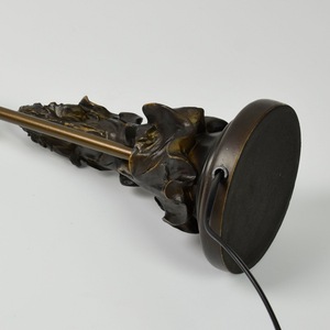 Lampada da Tavolo LED <span class=keywords><strong>Tiffany</strong></span> Moderna Flessibile a Vetro Colorato da 12 Pollici con Alimentazione AC per Soggiorno e Camera da Letto - Product Image 6