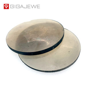 Сырье из синтетического муассанита GIGAJEWE, сырье из грубого синтетического муассанита светло-желтого цвета - Product Image 1