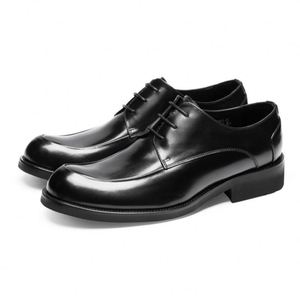 Best-Selling 2025 New Men's <b>Shoes</b> Fashionable Casual Handcrafted Luxury Formal <b>Shoes</b> <b>Height</b> <b>Increasing</b> Waterproof Breathable - Product Image 3