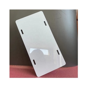 <span class=keywords><strong>Plaque</strong></span> d'<span class=keywords><strong>immatriculation</strong></span> de voiture de Sublimation imprimable blanc brillant de vente chaude 12 "X 6" <span class=keywords><strong>modèle</strong></span> vierge presse à chaud étiquettes de voiture vierges - Product Image 2