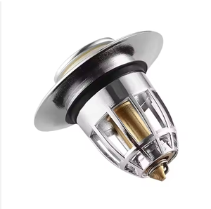 Bonde de vidange escamotable ABS anti-colmatage à pression avec panier filtrant pour évier de cuisine moderne - Product Image 6