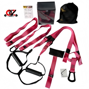 CZFIT Entraîneur de suspension en nylon haute résistance sur mesure, Sling Trainer d'exercice fitness, durable et coloré, idéal pour l'entraînement - Product Image 1