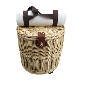 Cesta de pícnic de mimbre, práctica y sencilla, con barra de empuje, para <span class=keywords><strong>2</strong></span> <span class=keywords><strong>personas</strong></span> - Product Image 6