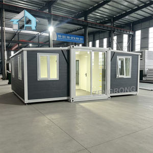 Maisons miniatures personnalisables, maisons conteneurs, bâtiments préfabriqués chinois, maisons modulaires de 20 pieds, maisons mobiles de 0 à 4 chambres - Product Image 1