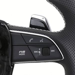 Volant en fibre de carbone personnalisé style RS semi-perforé pour <span class=keywords><strong>AUDI</strong></span> A7 Q5L Q3 Q5 Q7 <span class=keywords><strong>Q8</strong></span> RSQ3 RSQ5 RSQ7 RSQ8 B9 B8 - Product Image 5