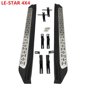 Le-star-estribo universal <span class=keywords><strong>de</strong></span> aleación <span class=keywords><strong>de</strong></span> aluminio para coche, escalones laterales para SUV, 4x4, venta al por mayor - Product Image 2
