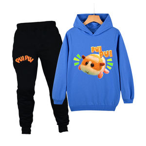 Ropa de Otoño para Niños, Inspirada en Diseñadores, Conjunto Deportivo Informal para Niños y Niñas - Product Image 1