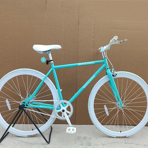 Bicicleta de Piñón Fijo de Una Velocidad en Oferta, <span class=keywords><strong>Precio</strong></span> Económico, 700c, Frenos V Dobles, Cuadro de Acero Ligero, Llanta de Aluminio, Capacidad de Carga de 150 kg - Product Image 5