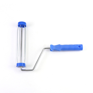 Màu xanh màu nhựa xử lý Nhà máy chuyên nghiệp giá rẻ bốn dây sơn bàn chải con lăn khung tốt cho sơn nhanh - Product Image 5