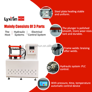 100T Capacidade Hot Mold Press Rubber Plate Vulcanizer Máquina 1 Ano Garantia Rubber Product <span class=keywords><strong>Testing</strong></span> Equipment - Product Image 3