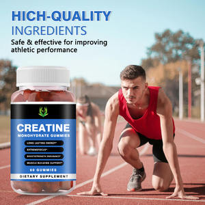 Gomitas de creatina monohidratada de fábrica al por mayor, suplemento de apoyo para la construcción muscular, aumento de energía para adultos, gomitas de creatina - Product Image 6