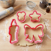 Ensemble de moules à biscuits, pochoirs et gabarits pour couronne de Noël Sweet Sugarbelle, pour biscuits, fondant et glaçage royal