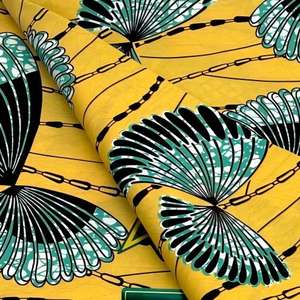 Superbe tissu en organza peigné biologique imprimé batik, nouveau modèle, imprimé africain <span class=keywords><strong>pour</strong></span> chemises de garçons et robes de mariage - Product Image 5