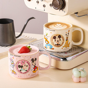 <span class=keywords><strong>Taza</strong></span> de Cerámica de Mickey Mouse, Linda <span class=keywords><strong>Taza</strong></span> de Café de Dibujos Animados de 375 ml, <span class=keywords><strong>Taza</strong></span> de Leche de Alta Estética para Niños, Hogar, Oficina, Bebidas y Regalos - Product Image 2